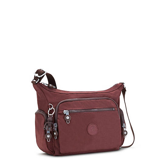 Kipling Gabbie Small Crossbody Táska Piros Szürke | HU 1135UZ